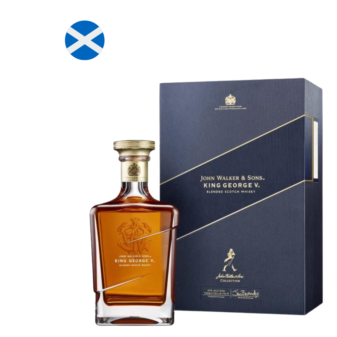WH IMP J.W. BLUE LABEL KING GEORGE 750 ML